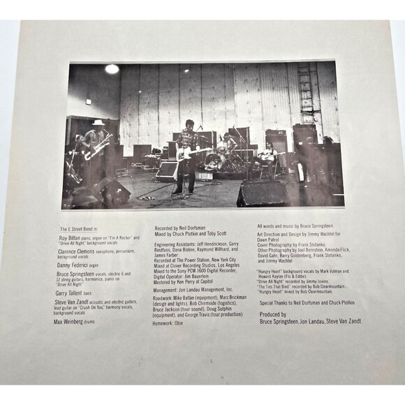 BRUCE SPRINGSTEEN 1980 2xLP The River Vinyl LP / Columbia PC2 36854 - Picture 11 of 13